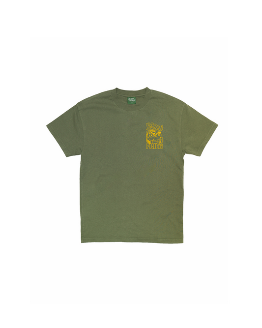 DAZED AND FRIED TEE OLIVE