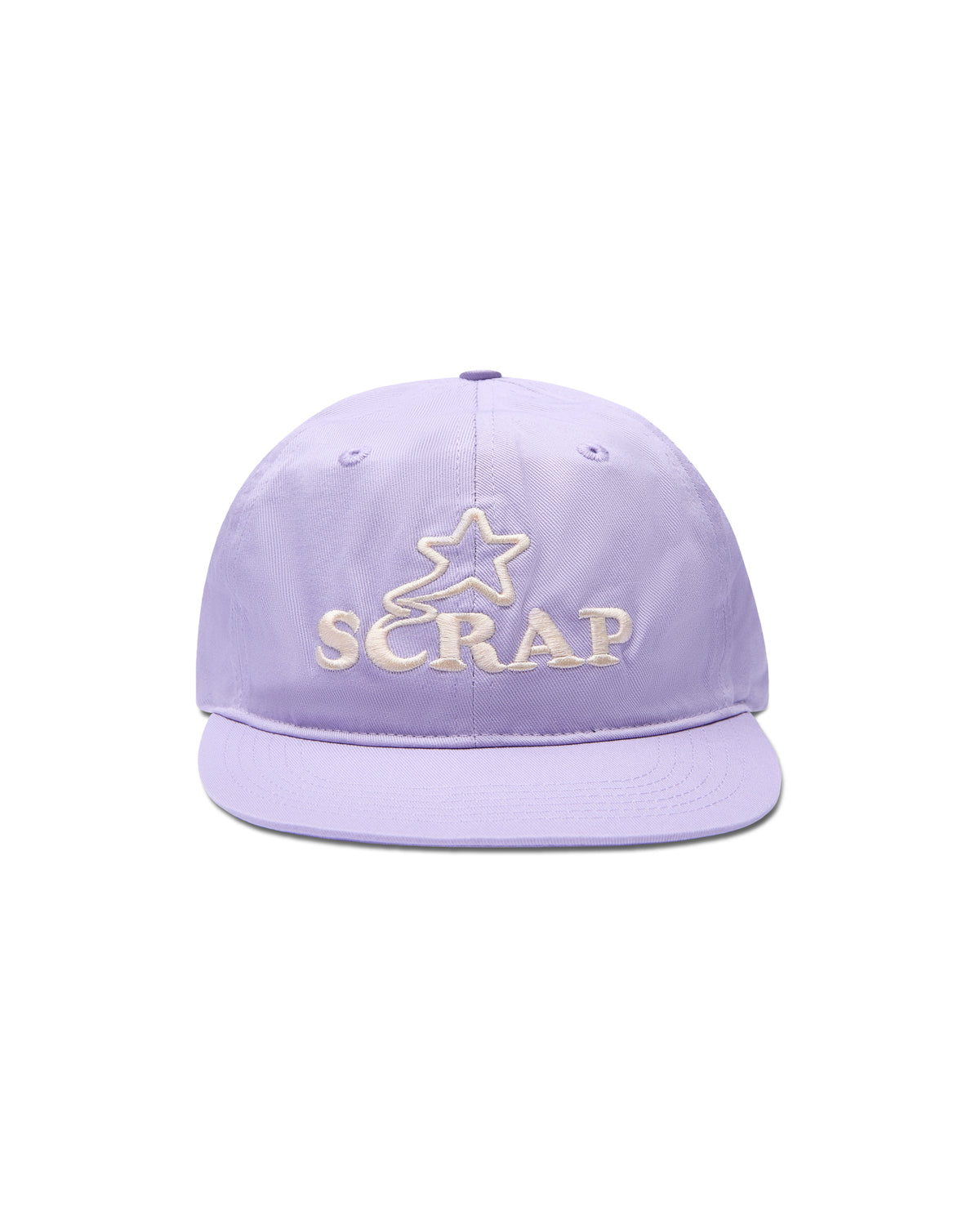 SCRAP SMOKE SNAPBACK CAP LILAC