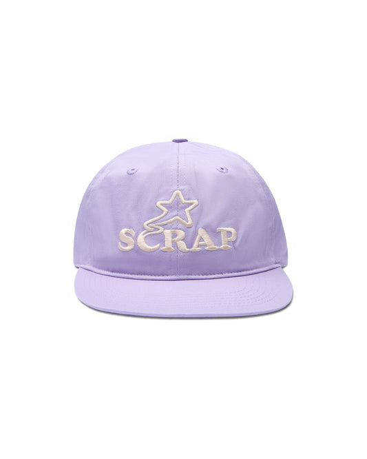 SCRAP SMOKE SNAPBACK CAP LILAC