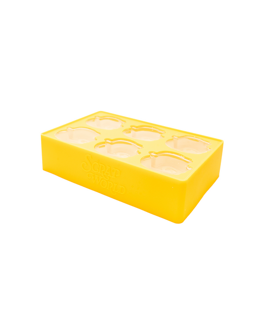 SILICONE ICE TRAY YELLOW