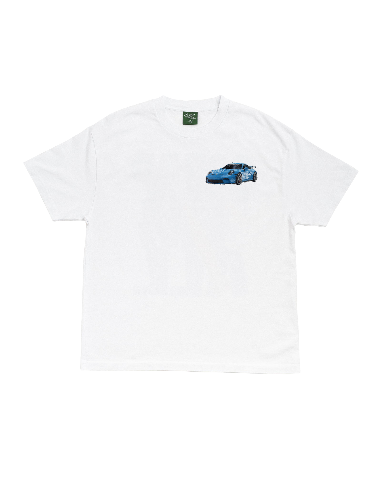 PORSCHE 911 REASONS TO SMILE TEE WHITE