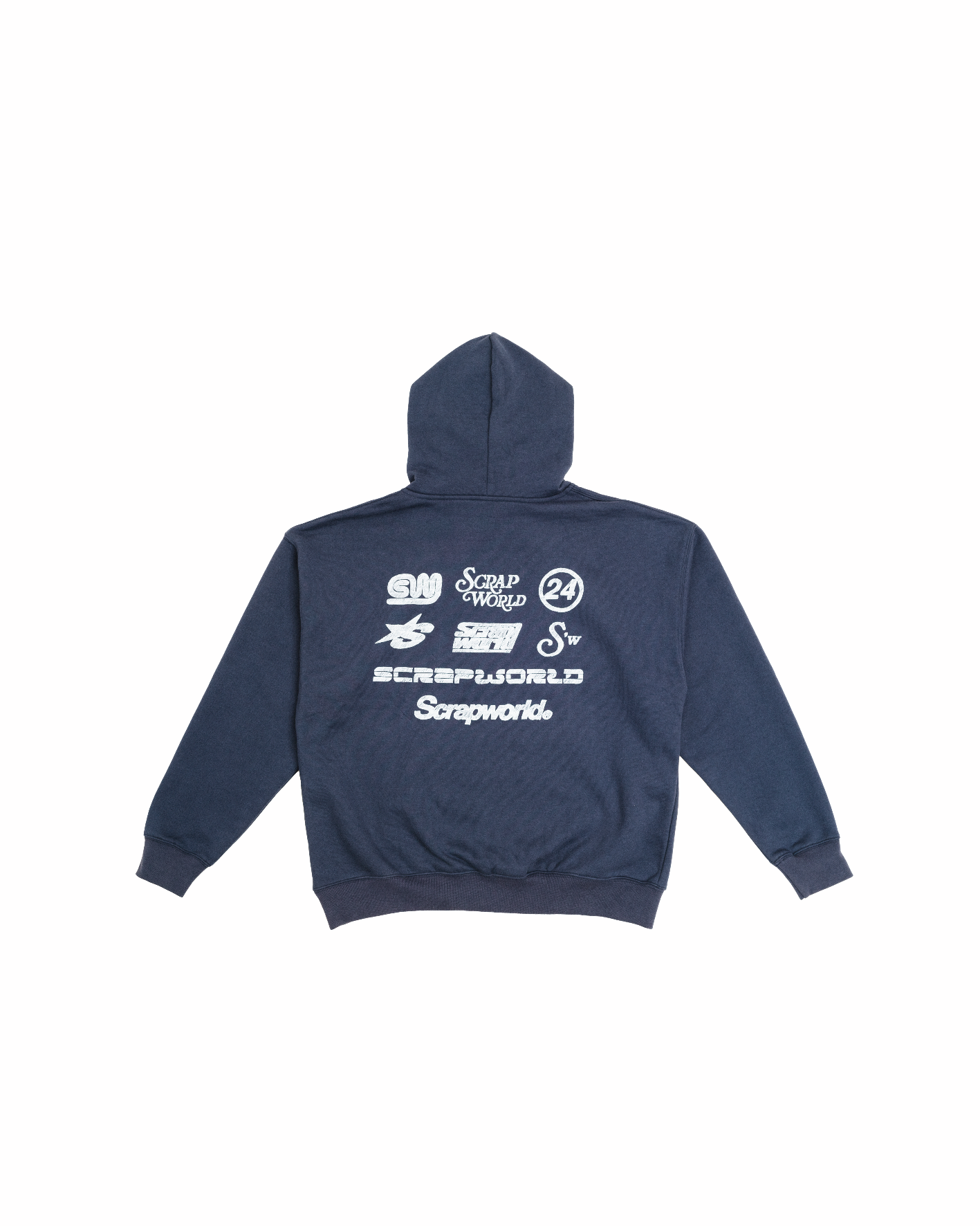 PORSCHE  RACING HOODIE WASHED NAVY