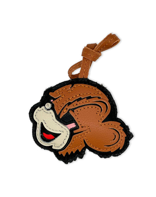 MONKEY LEATHER CHARM