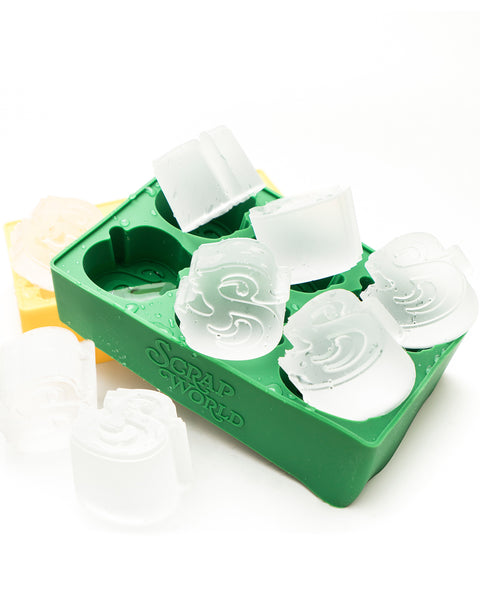 SILICONE ICE TRAY GREEN