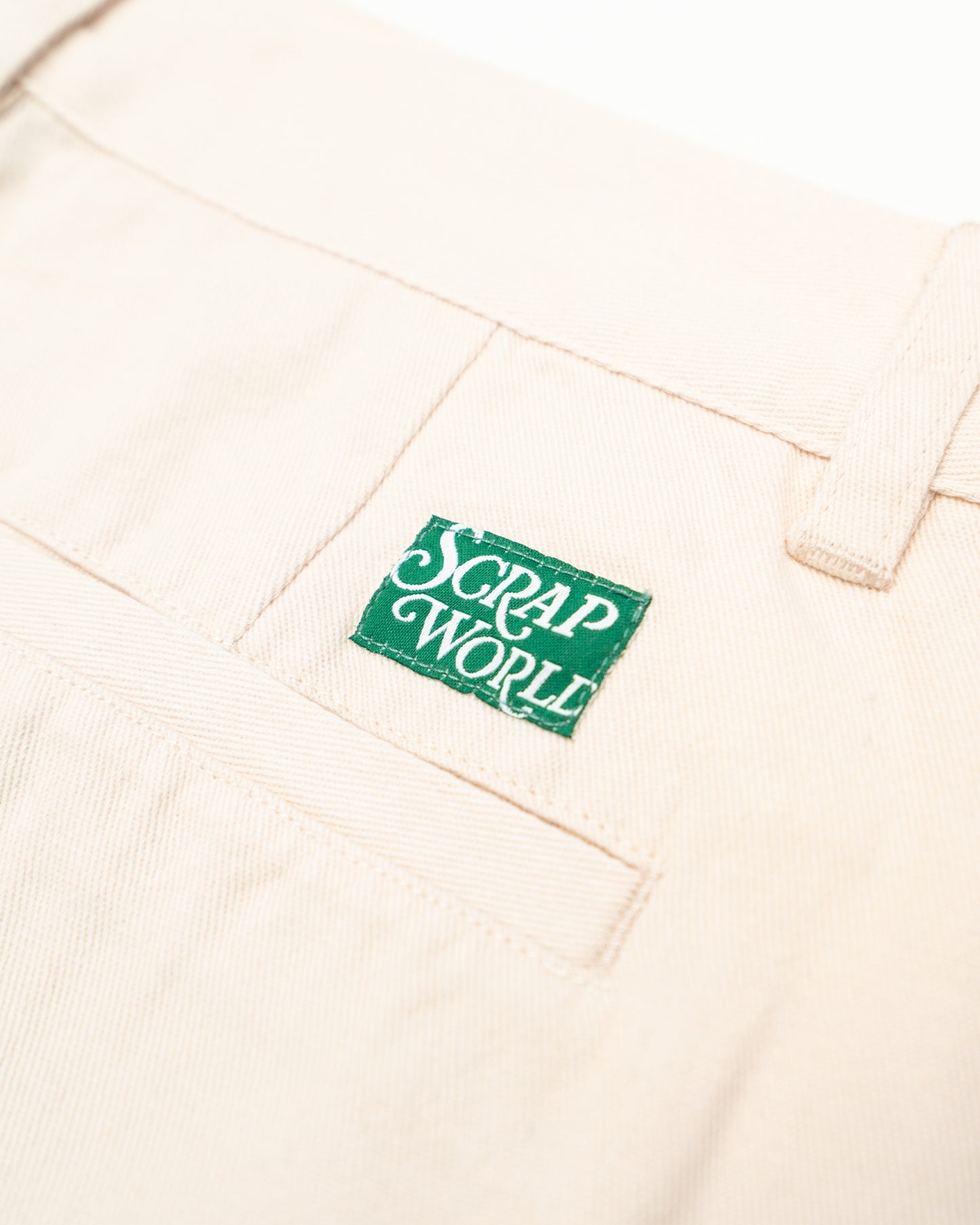 CAR CRASH CHINO PANTS GREEN